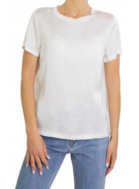 Maglia in raso girocollo